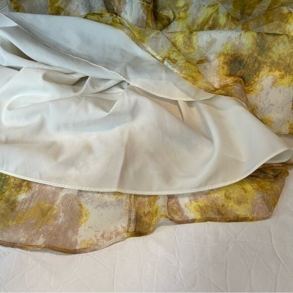 Joie Limited Edition Sheer Floral Babydoll Cottage Feminine Dress NWT Size M - Picture 8 of 13